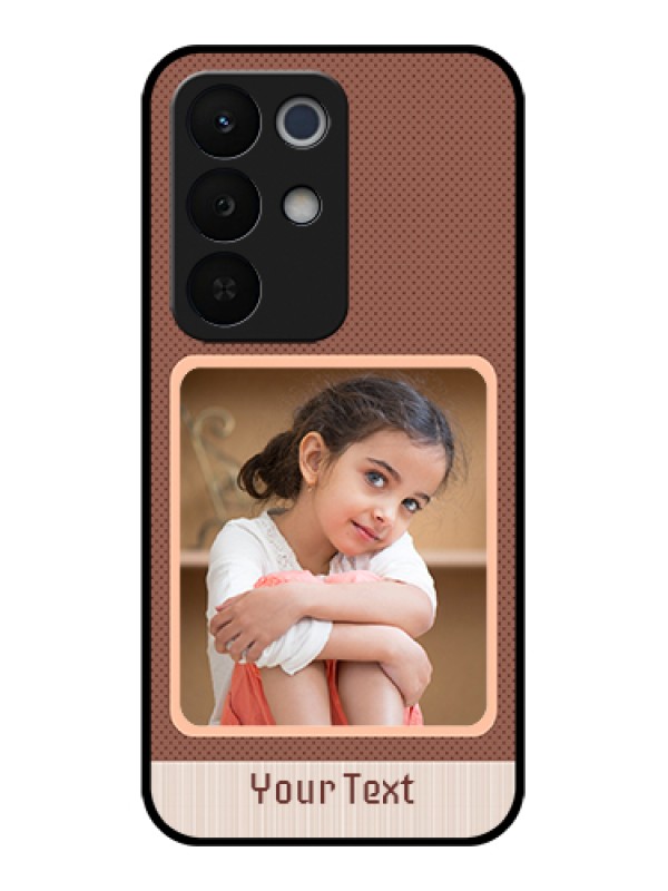 Custom Realme Narzo 90X 5G Custom Glass Phone Case - Simple Pic Upload Design