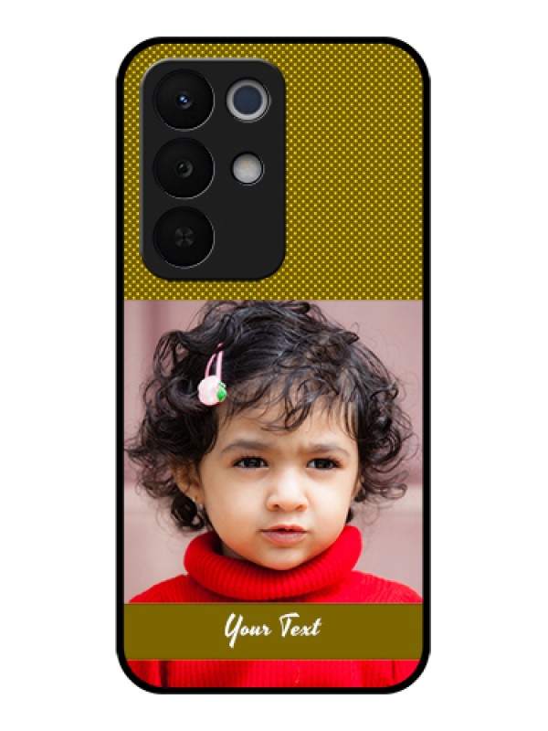 Custom Realme Narzo 90X 5G Custom Glass Phone Case - Simple Green Color Design