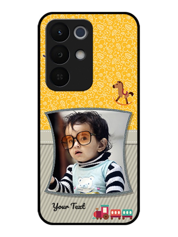 Custom Realme Narzo 90X 5G Custom Glass Phone Case - Baby Picture Upload Design