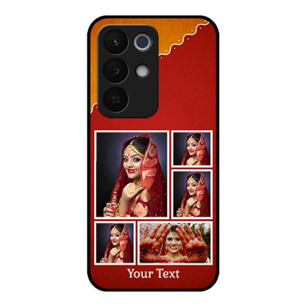 Realme Narzo 90X 5G Custom Glass Phone Case - Wedding Pic Upload Design Realme Narzo 90X 5G Custom Glass Phone Case - Wedding Pic Upload Design