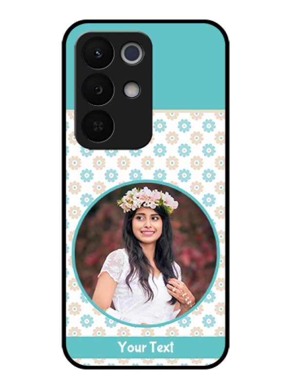 Custom Realme Narzo 90X 5G Custom Glass Phone Case - Beautiful Flowers Design