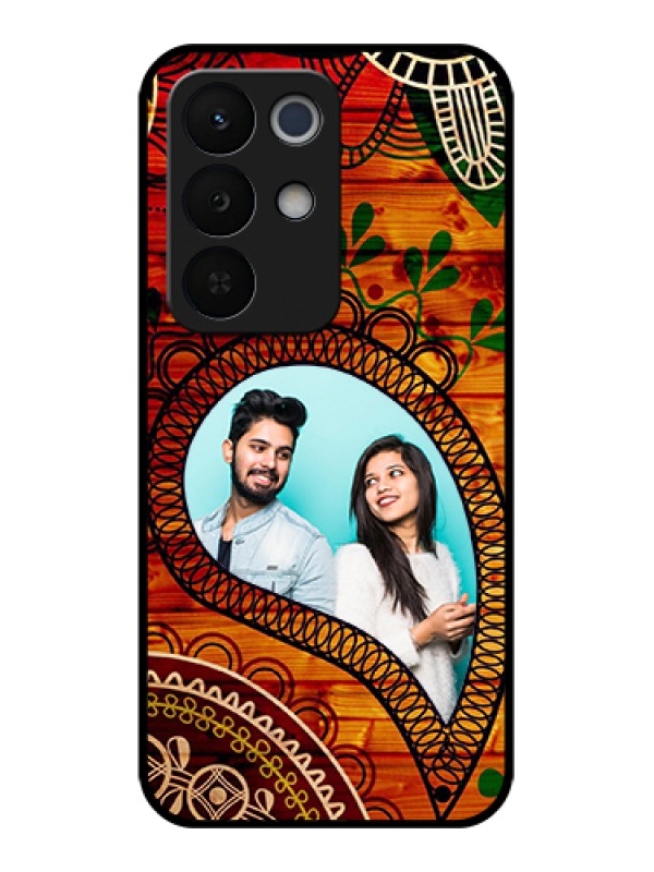 Custom Realme Narzo 90X 5G Custom Glass Phone Case - Abstract Colorful Design