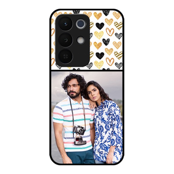 Realme Narzo 90X 5G Custom Glass Phone Case - Love Symbol Design