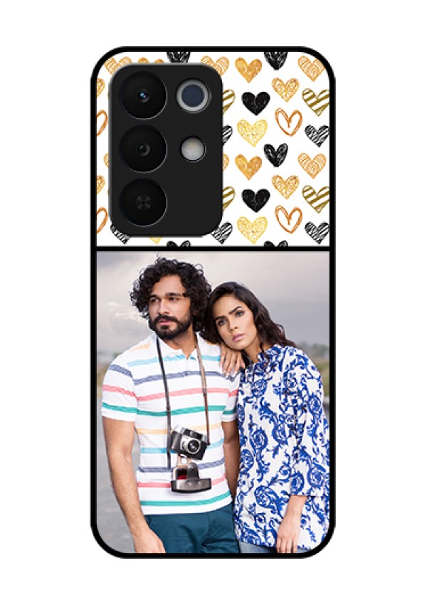 Realme Narzo 90X 5G Custom Glass Phone Case - Love Symbol Design