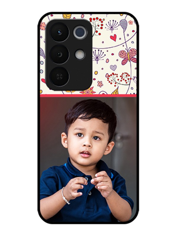 Custom Realme Narzo 90X 5G Custom Glass Phone Case - Premium Floral Design