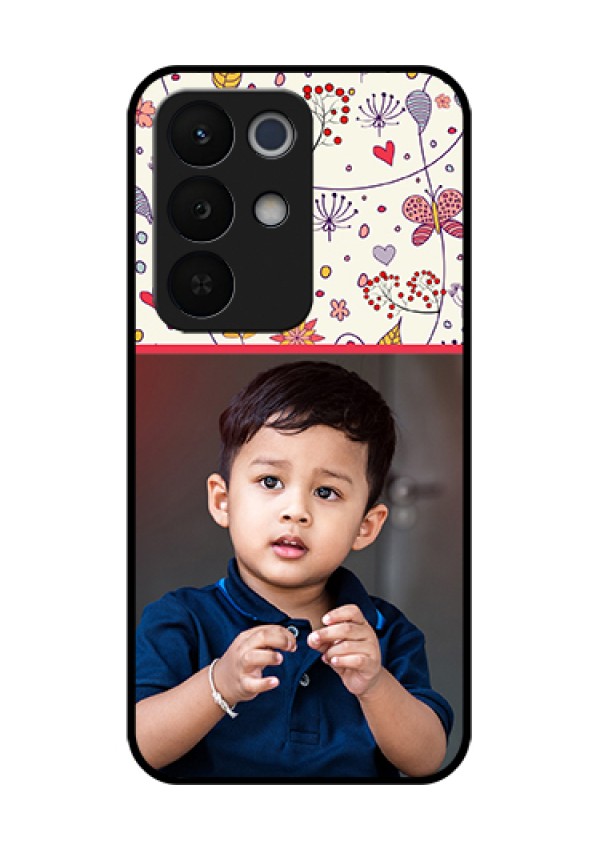 Realme Narzo 90X 5G Custom Glass Phone Case - Premium Floral Design