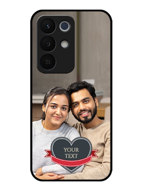 Custom Realme Narzo 90X 5G Custom Glass Phone Case - Just Married Couple Design