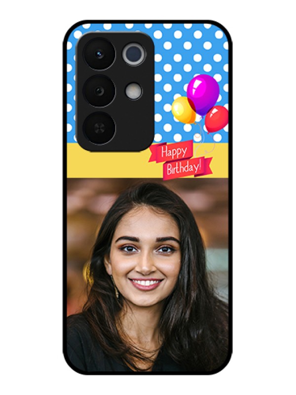 Custom Realme Narzo 90X 5G Custom Glass Phone Case - Happy Birthday Design
