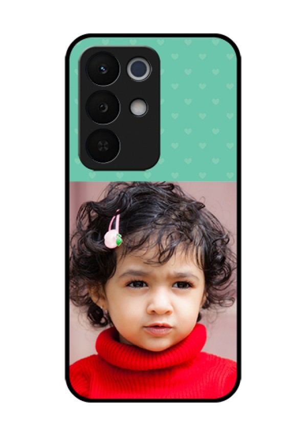 Realme Narzo 90X 5G Custom Glass Phone Case - Lovers Picture Design