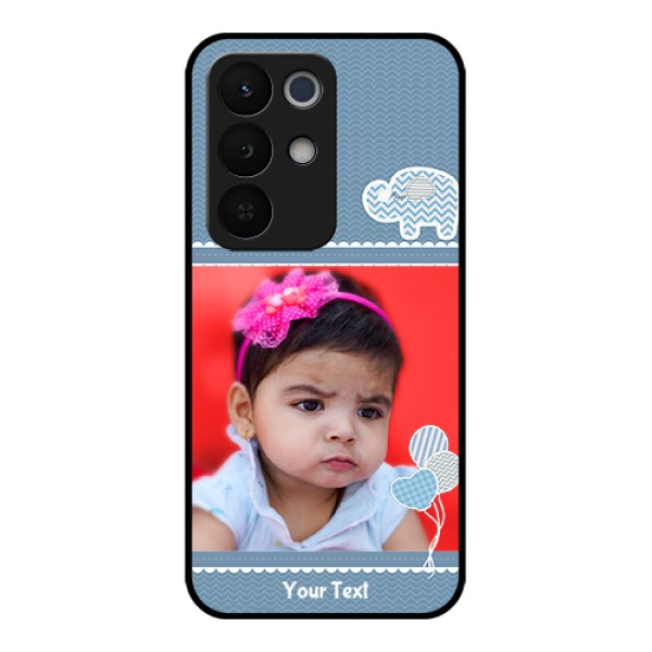 Realme Narzo 90X 5G Custom Glass Phone Case - With Kids Pattern Design Realme Narzo 90X 5G Custom Glass Phone Case - With Kids Pattern Design