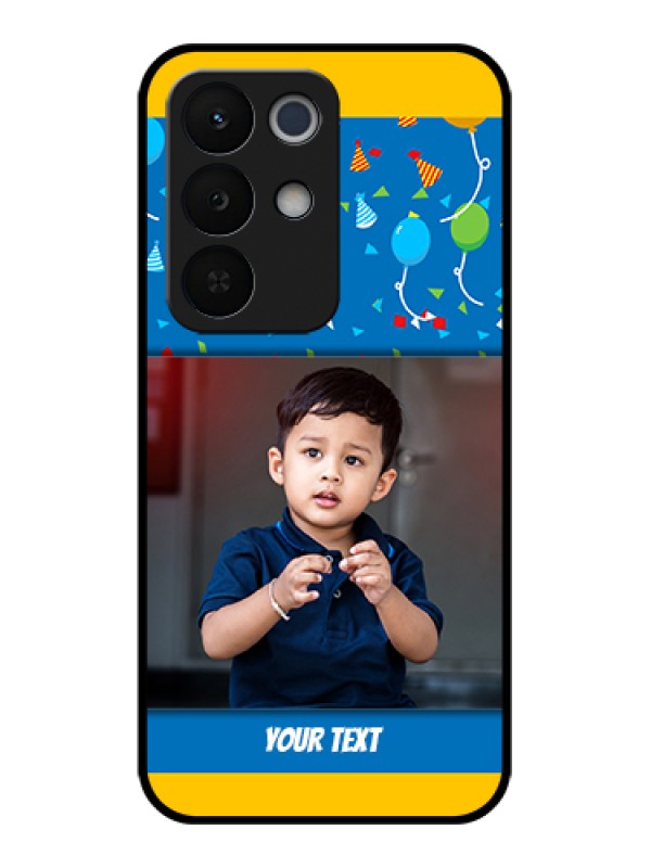Custom Realme Narzo 90X 5G Custom Glass Phone Case - Birthday Wishes Design