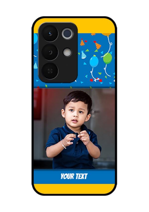 Realme Narzo 90X 5G Custom Glass Phone Case - Birthday Wishes Design
