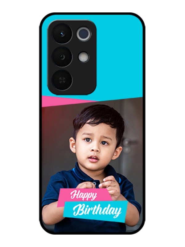 Custom Realme Narzo 90X 5G Custom Glass Phone Case - Image Holder With 2 Color Design