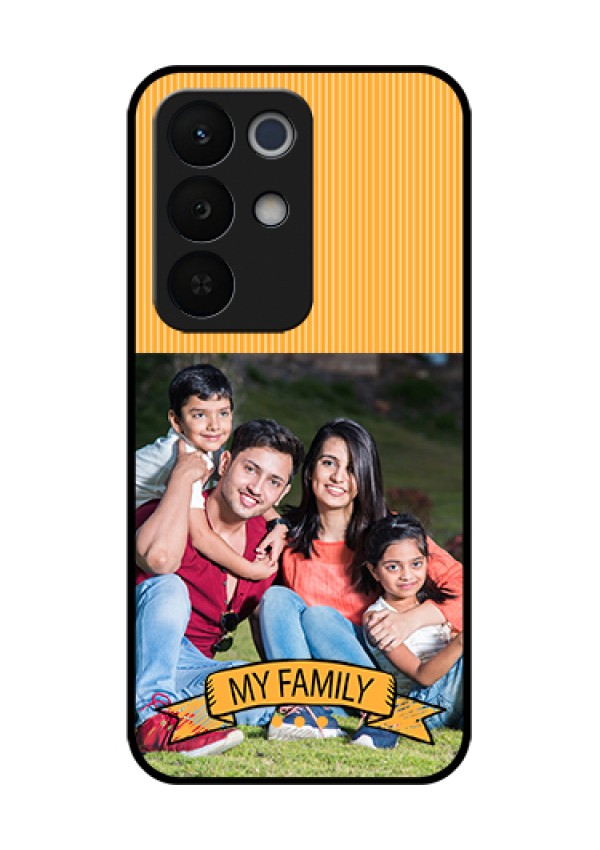 Realme Narzo 90X 5G Custom Glass Phone Case - My Family Design