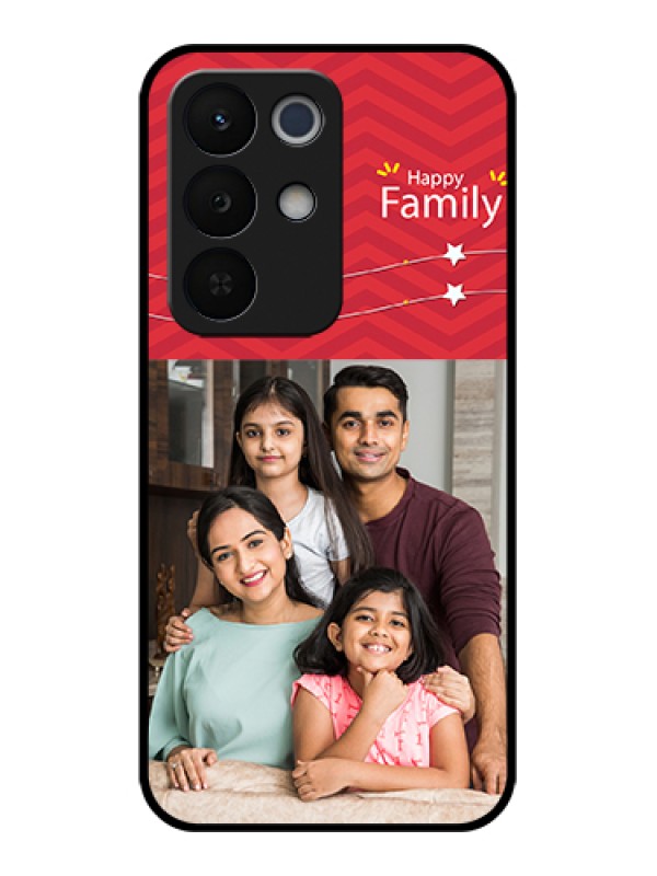 Custom Realme Narzo 90X 5G Custom Glass Phone Case - Happy Family Design
