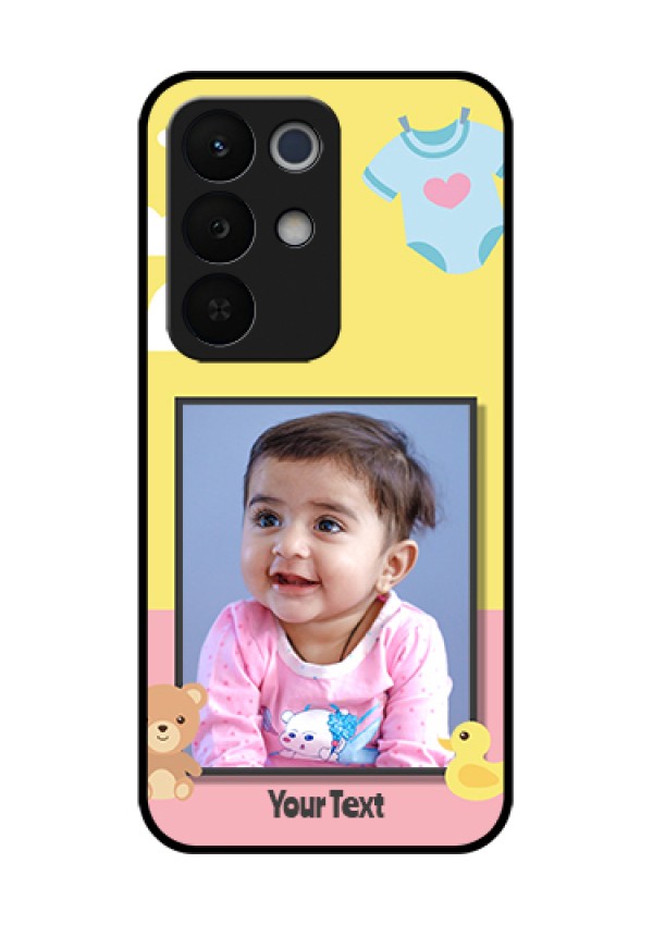 Realme Narzo 90X 5G Custom Glass Phone Case - Kids 2 Color Design