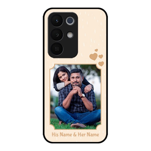 Realme Narzo 90X 5G Custom Glass Phone Case - With Confetti Love Design Realme Narzo 90X 5G Custom Glass Phone Case - With Confetti Love Design