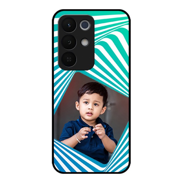 Realme Narzo 90X 5G Custom Glass Phone Case - Abstract Spiral Design Realme Narzo 90X 5G Custom Glass Phone Case - Abstract Spiral Design