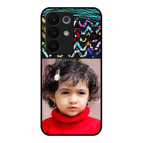 Realme Narzo 90X 5G Custom Glass Phone Case - Neon Abstract Design