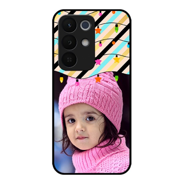 Realme Narzo 90X 5G Custom Glass Phone Case - Lights Hanging Design