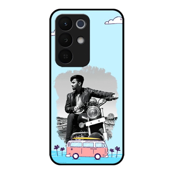 Realme Narzo 90X 5G Custom Glass Phone Case - Travel & Adventure Design