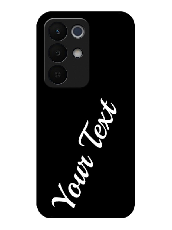 Custom Realme Narzo 90X 5G Custom Glass Phone Case - With Your Name Design