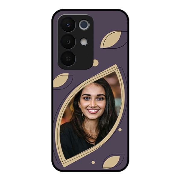 Realme Narzo 90X 5G Custom Glass Phone Case - Falling Leaf Design