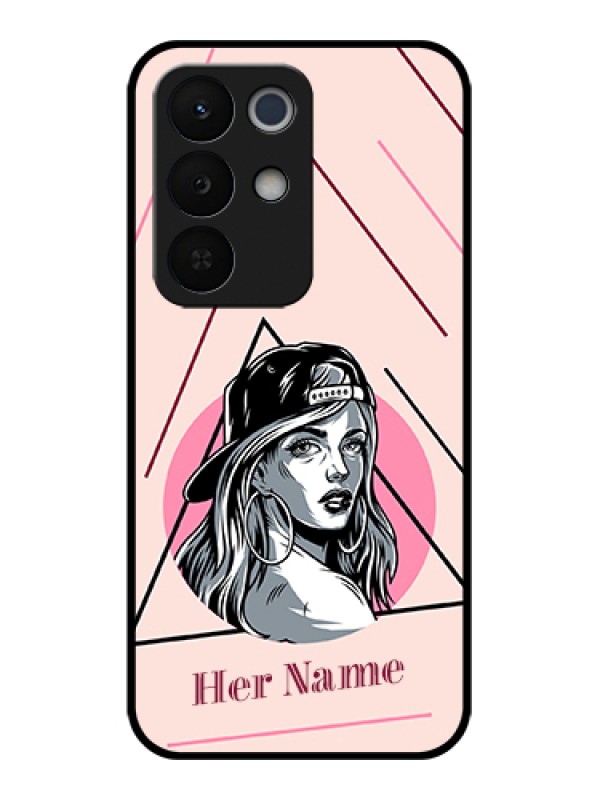Custom Realme Narzo 90X 5G Custom Glass Phone Case - Rockstar Girl Design