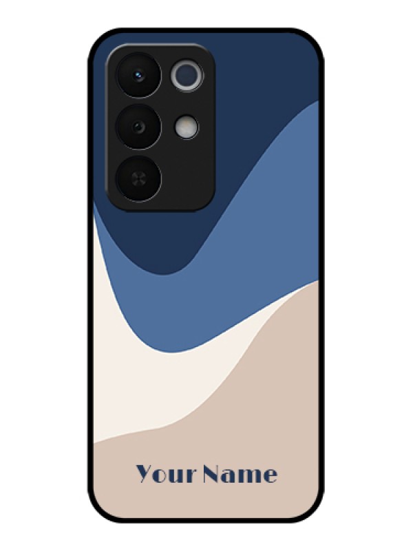Custom Realme Narzo 90X 5G Custom Glass Phone Case - Abstract Drip Art Design