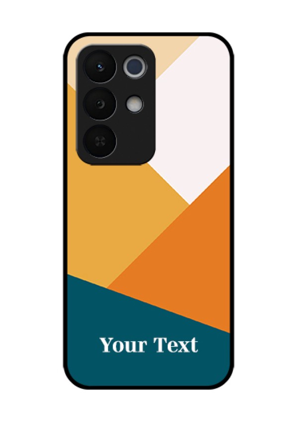 Realme Narzo 90X 5G Custom Glass Phone Case - Stacked Multi - Colour Design