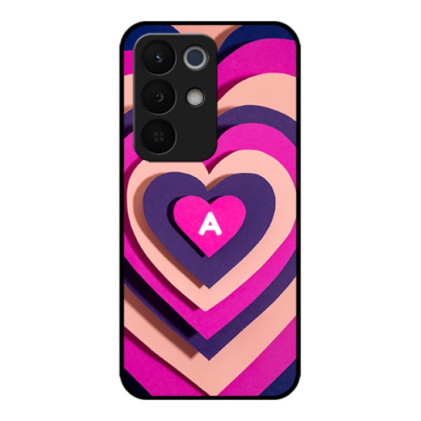 Realme Narzo 90X 5G Custom Glass Phone Case - Cute Heart Pattern Design Realme Narzo 90X 5G Custom Glass Phone Case - Cute Heart Pattern Design