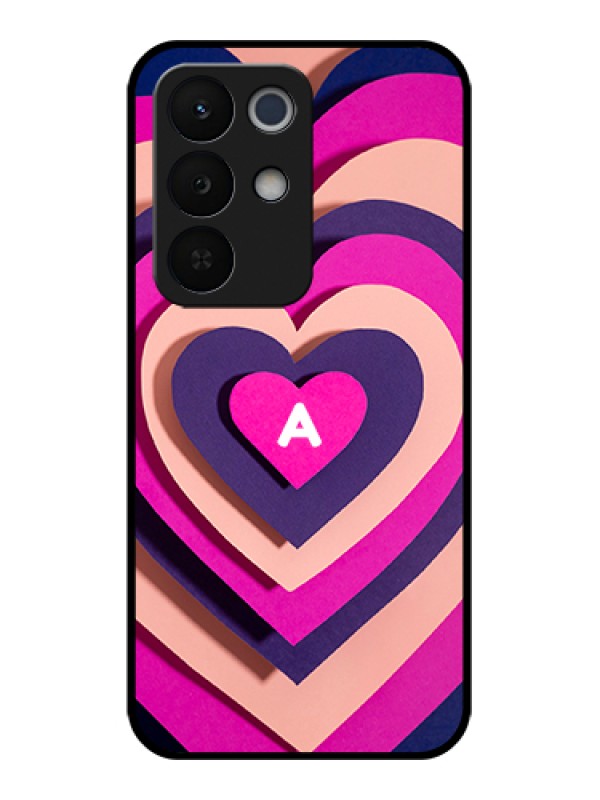 Custom Realme Narzo 90X 5G Custom Glass Phone Case - Cute Heart Pattern Design
