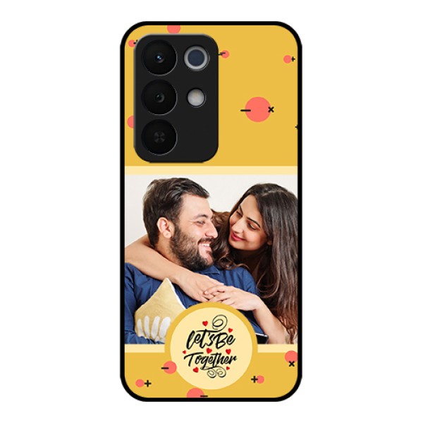 Realme Narzo 90X 5G Custom Glass Phone Case - Lets Be Together Design Realme Narzo 90X 5G Custom Glass Phone Case - Lets Be Together Design