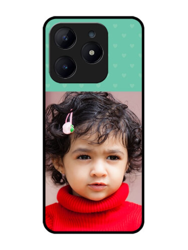 Custom Realme Narzo N63 Custom Glass Phone CaseLovers Picture Design