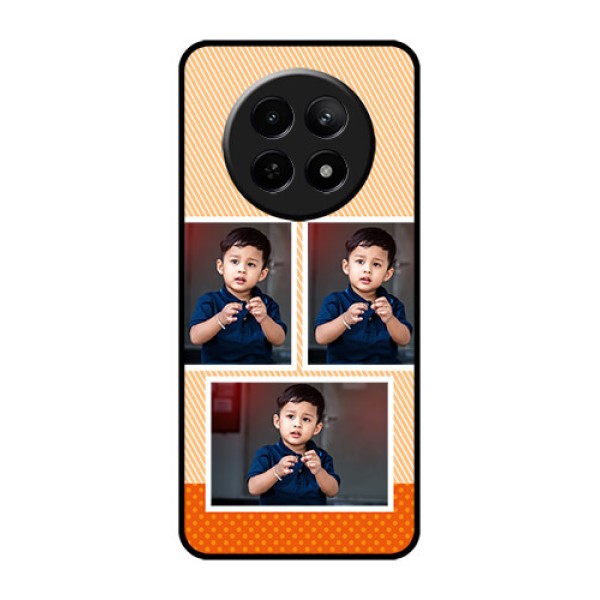 Realme Narzo N65 5G Custom Glass Phone Case - Bulk Photos Upload Design