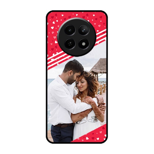Realme Narzo N65 5G Custom Glass Phone Case - Valentines Gift Design
