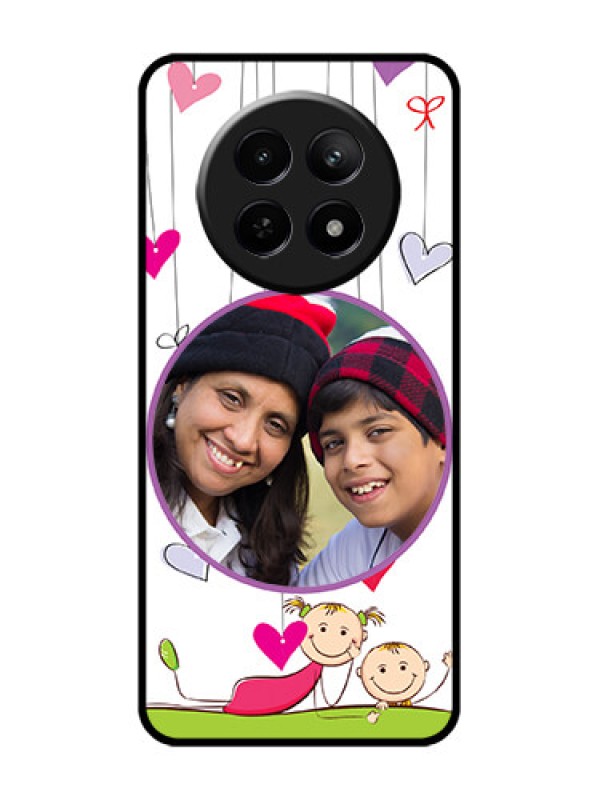 Custom Realme Narzo N65 5G Custom Glass Phone Case - Cute Kids Phone Case Design
