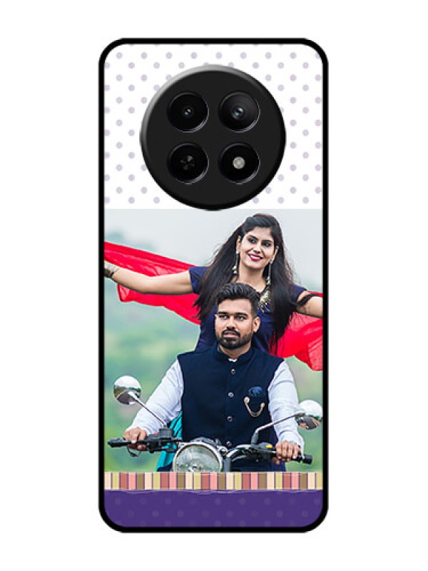 Custom Realme Narzo N65 5G Custom Glass Phone Case - Cute Family Design