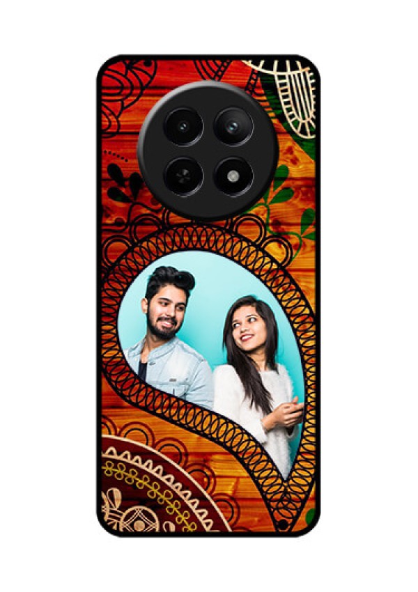 Realme Narzo N65 5G Custom Glass Phone Case - Abstract Colorful Design