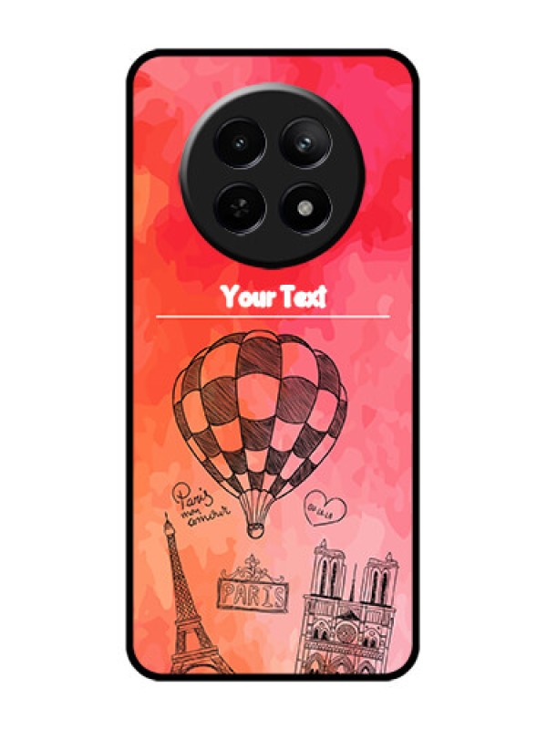 Custom Realme Narzo N65 5G Custom Glass Phone Case - Paris Theme Design