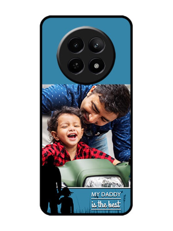 Custom Realme Narzo N65 5G Custom Glass Phone Case - Best Dad Design