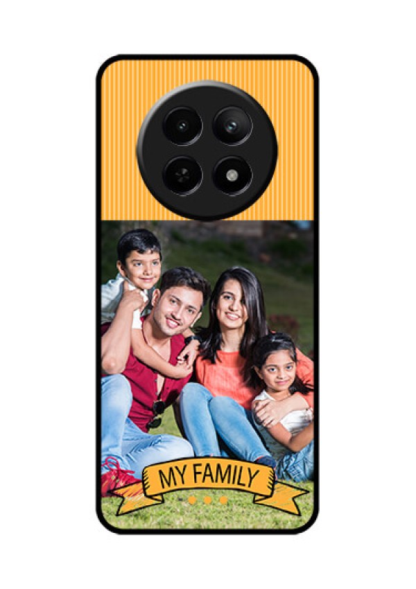 Realme Narzo N65 5G Custom Glass Phone Case - My Family Design