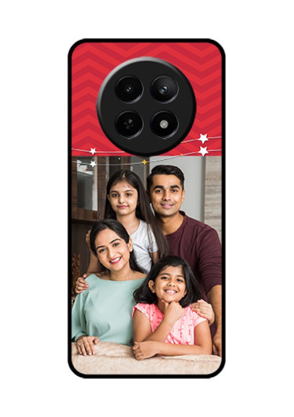Realme Narzo N65 5G Custom Glass Phone Case - Happy Family Design