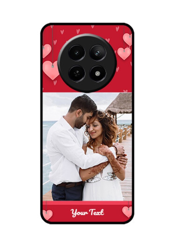 Realme Narzo N65 5G Custom Glass Phone Case - Valentines Day Design