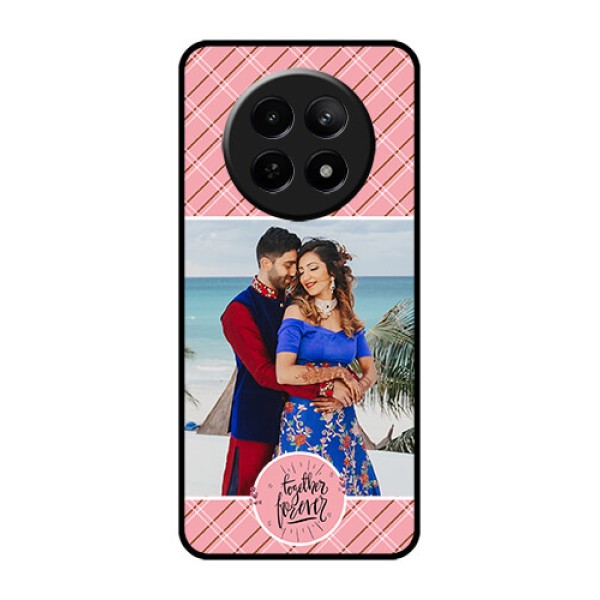Realme Narzo N65 5G Custom Glass Phone Case - Together Forever Design Realme Narzo N65 5G Custom Glass Phone Case - Together Forever Design