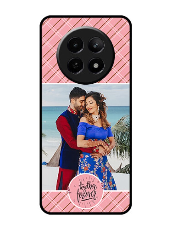 Custom Realme Narzo N65 5G Custom Glass Phone Case - Together Forever Design