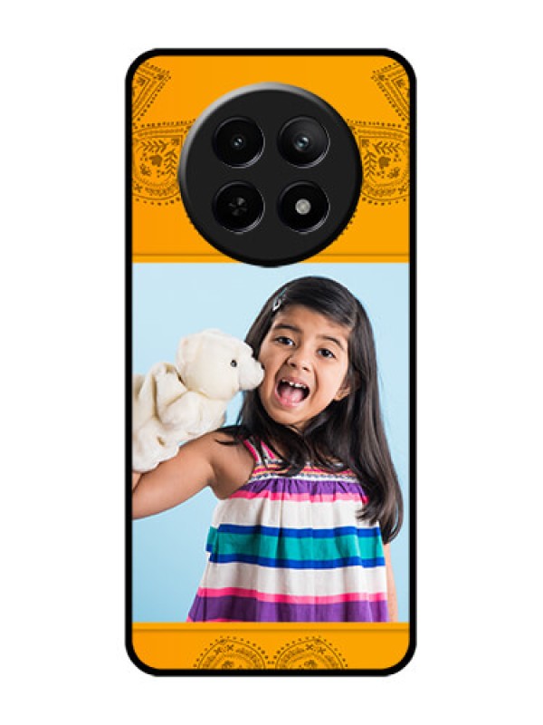 Custom Realme Narzo N65 5G Custom Glass Phone Case - Photo Wedding Design