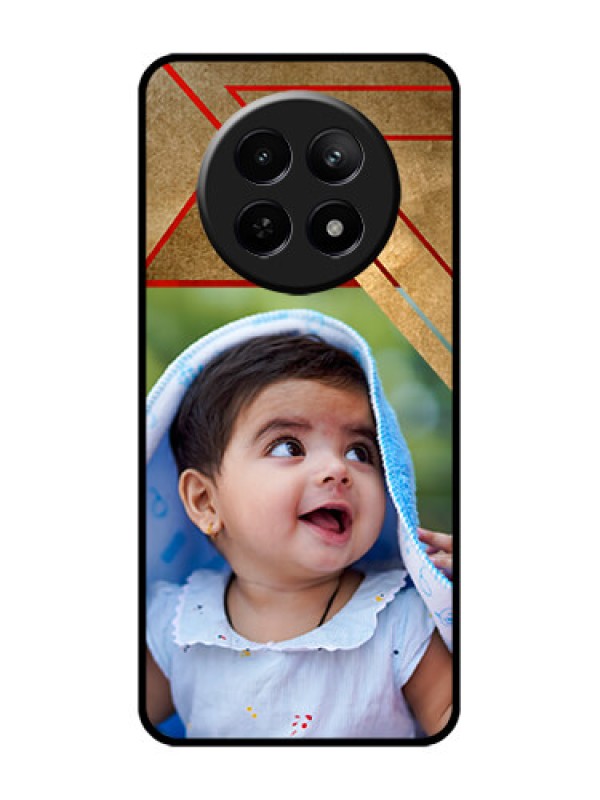 Custom Realme Narzo N65 5G Custom Glass Phone Case - Gradient Abstract Texture Design