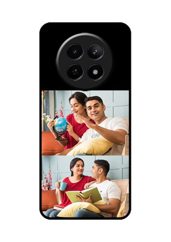 Realme Narzo N65 5G Custom Glass Phone Case - 2 Images Design