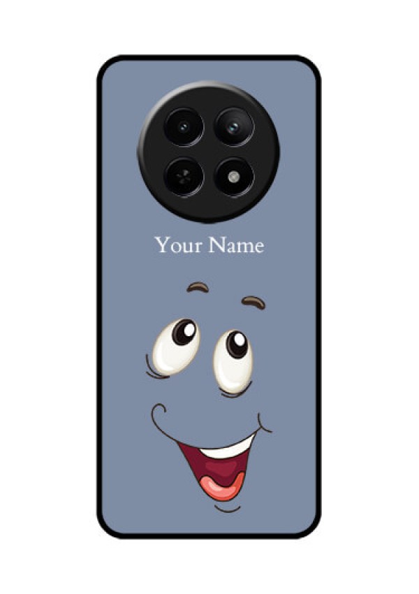 Realme Narzo N65 5G Custom Glass Phone Case - Laughing Cartoon Face Design